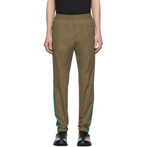 Stella McCartney Khaki Piet Contrast Trousers Stella McCartney