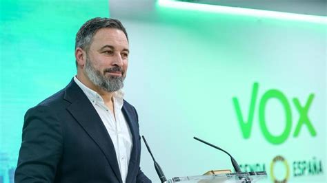 Abascal Acelera Su Blindaje Al Frente De Vox Ante Un Ciclo Electoral