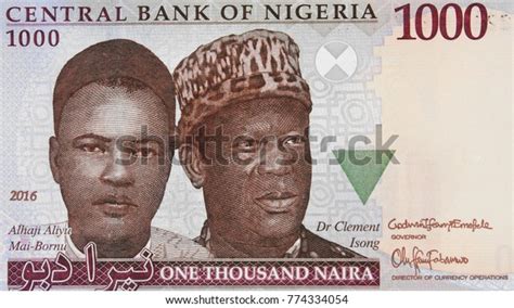 Nigerian One Thousand Naira Notes Images Stock Photos Vectors