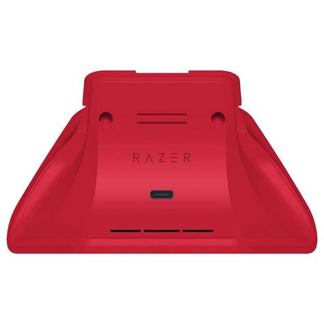 Razer Carregador Rápido Para Comandos Xbox Series X S One Vermelho