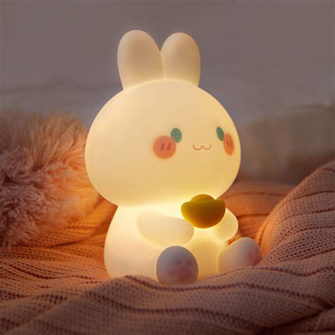 Kawaii Cute Led Cartoon Bunny Lamp Kimi Mk Kawaii Store