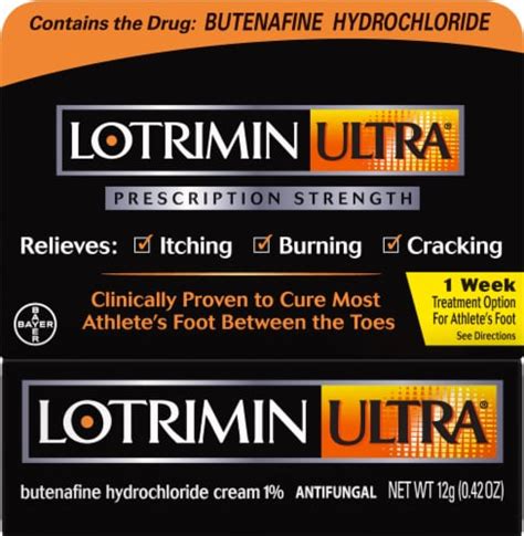 Lotrimin Ultra Antifungal Athlete's Foot Cream, 1 - Kroger