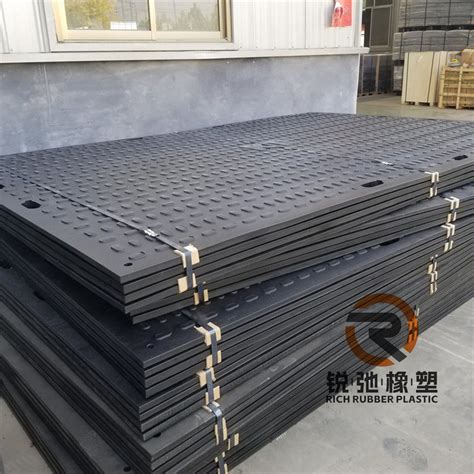 UHMWPE HDPE 1000 Truck Swamp Temporary Road Mat China Road Mats And