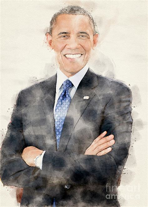 Barack Obama Painting By Pablo Romero Fine Art America