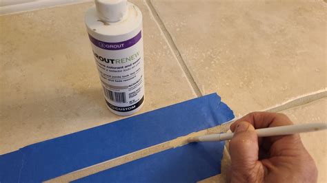 Painting Grout Lines