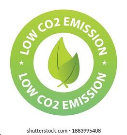 Low Carbon Emission Vector Stamp Environment Stock Vector (Royalty Free ...