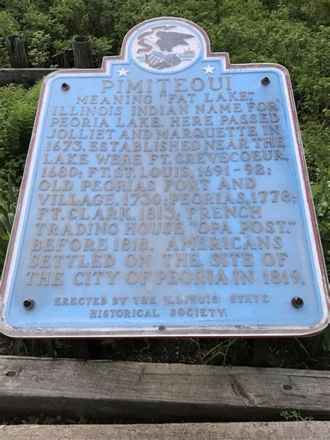 Pimiteoui Historical Marker