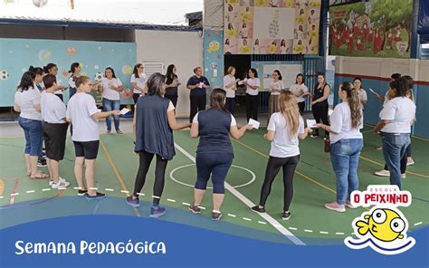 Equipe Preparada Para Um Ano Letivo De Qualidade Escola O Peixinho