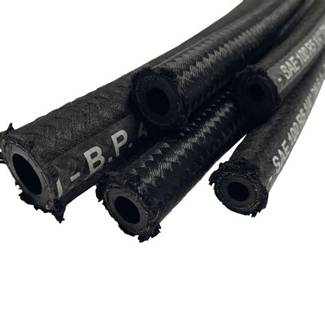 Automotive Textile And Custom Steel Wire Braided Rubber Fuel Hose