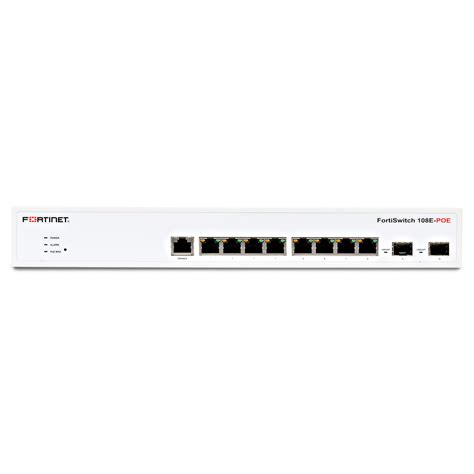 Fortinet FS 108E POE Layer 2 FortiGate Switch Controller Compatible