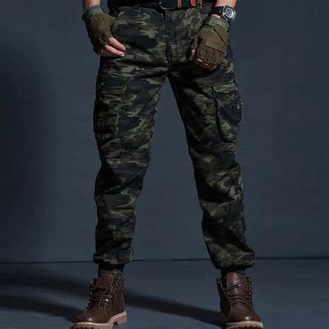 High Quality Khaki Casual Pants Men Military Tactical Joggers