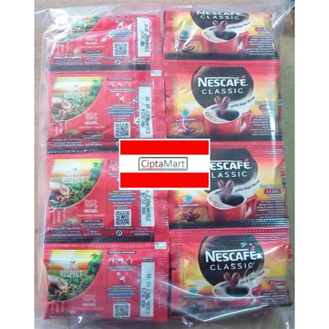 Jual Nescafe Classic Sachet 2 Gram 1 Pack Isi 60 Sachet 2 Gram