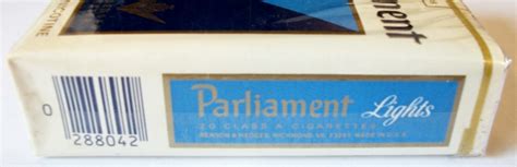 Parliament Lights Recessed Filter, King Size – vintage American ...