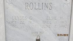 Elsie Maybelle Lanier Rollins Memorial Find A Grave