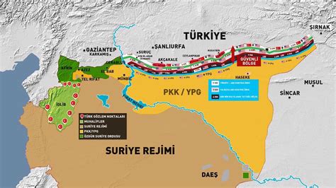 Bar Koridoru Plan Abd Ve T Rkiye Ye G Re G Venli B Lge Haritas