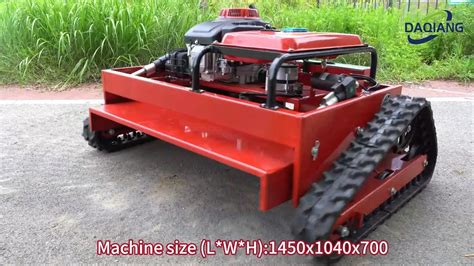 Dqg Manufactory Lowest Price 16hp Cutting Width 1080mm Gasoline Robot Automatic Lawn Mower