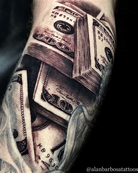 Pin By Alan Barbosa Tattoos On My Tattoo Work Money Tattoo Dollar