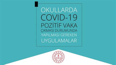 Okullarda Kovid Pozitif Vaka Uygulama Rehberi G Ncellendi