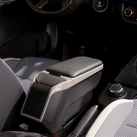 Rati Armster Armrest Toyota Yaris Grey Vegan Le