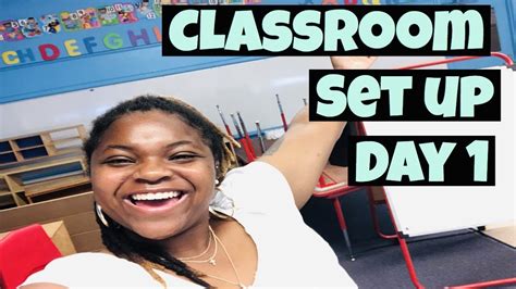 Classroom Set Up Day 1 First Year Teacher Youtube