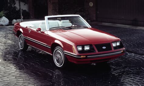 Medium Red 1983 Ford Mustang GLX Convertible - MustangAttitude.com Photo Detail