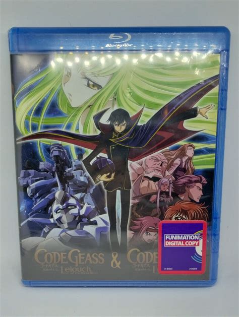 Code Geass Lelouch Of The Rebellion Complete Series Season 1 And 2 R2 Blu Ray Ebay