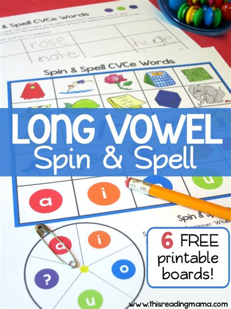 Free Long Vowel Jump Board Game Free Games To Teach Long Vowel Hot Sex Picture