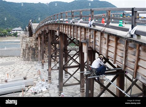 Iwakuni Bridge, Yamaguchi, Japan Stock Photo - Alamy