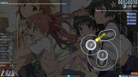 Osu FripSide Only My Railgun Hard 100 FC YouTube