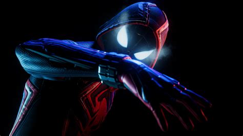 Spider Man Miles Morales Wallpaper 4k Black Background