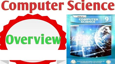 Overview Of Computer Science Book For Class 9th Youtube