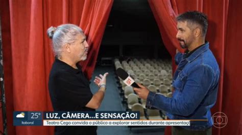 Vídeo Teatro Cego leva experiência sensorial ao público RJ1 G1