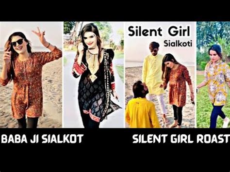 Silent Girl Baba Ji Sialkot TikTok Roasting YouTube