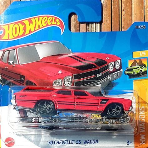 Jual Hotwheels Chevelle Ss Wagon Merah Short Card Di Lapak