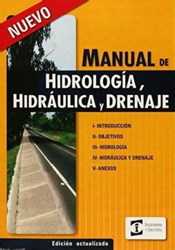 Libro Manual De Hidrologia Hidraulica Y Drenaje De Varios Autores