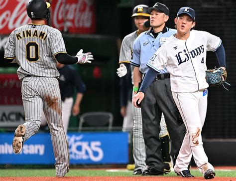 セ首位・阪神が16年ぶり9連勝 レオ勢いにのまれ先発の与座海人が初回4球で失点：「おっ！」でつながる地元密着のスポーツ応援メディア 西スポweb Otto