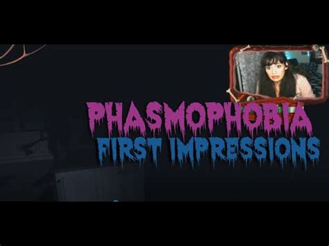 Phasmophobia Gameplay First Impressions Co Op Ghost Horror Youtube