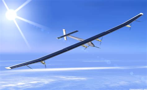 Carte De Solar Impulse Lavion Solaire