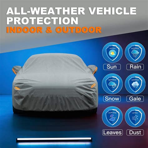 Snapklik Kayme Heavy Duty SUV Car Cover Waterproof All Weather