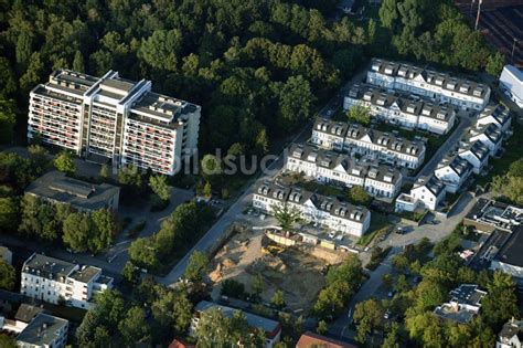 Berlin Aus Der Vogelperspektive Wohngebiet Der