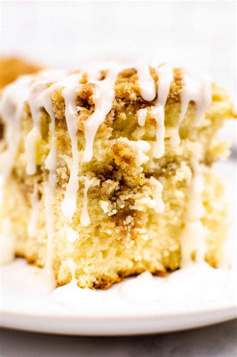 Sour Cream Coffee Cake Cinnamon Streusel The Chunky Chef