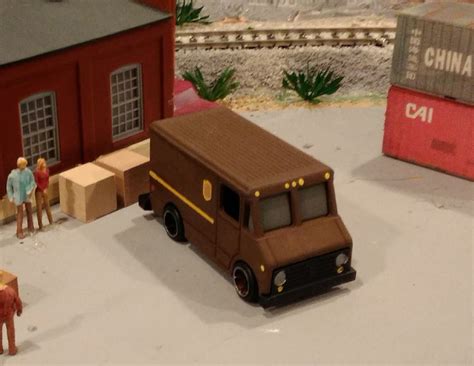 The Model Railroad Luddite Ups Truck