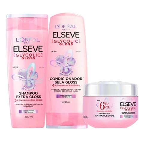 Kit Elseve Glycolic Gloss 3