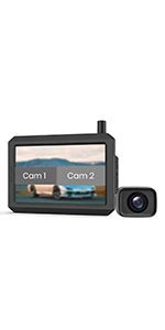 AUTO VOX TD 2 Digital Wireless Reversing Camera IP68 Waterproof Backup