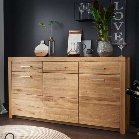 Esszimmer Sideboard Croconia Aus Wildeiche Massivholz