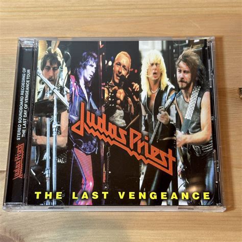 【やや傷や汚れあり】中古・judas Priest The Last Vengeance Bondage Music Bon214の