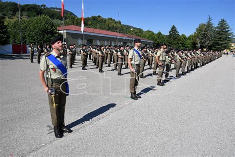 Rav Piceno Hanno Giurato I Volontari Del Scaglione Blocco