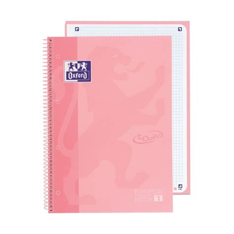 Bloc Espiral Oxford A H C Touch Pastel Flamingo