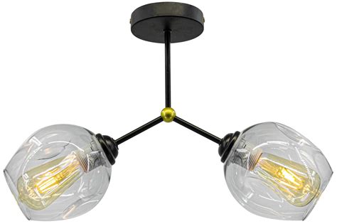 Lampa Sufitowa Giro Black Czarna Elem Magiaswiatel Pl