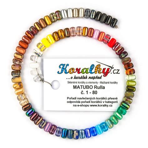 Bead Sampler Matubo Rulla Manumi Eu